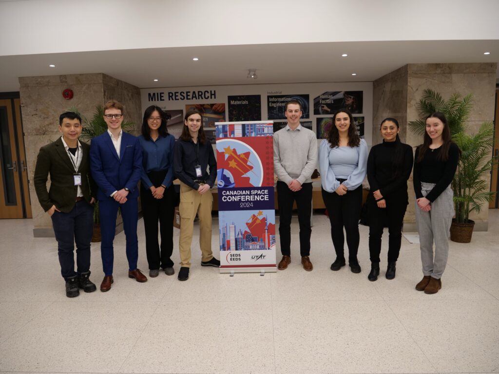 Group photo of SEDS representatives